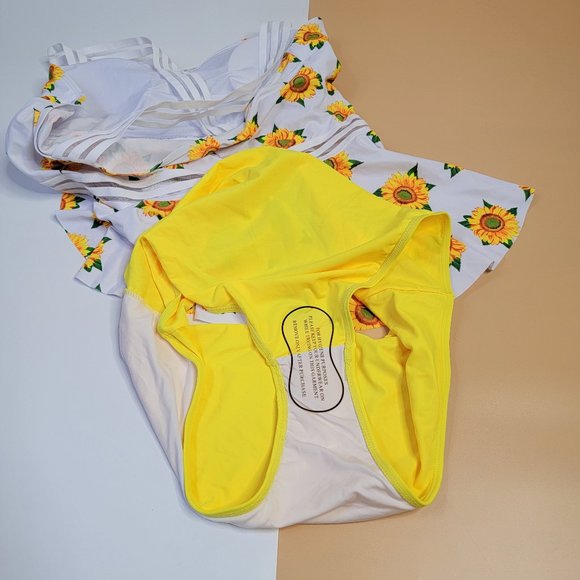 GEMAN Women's Retro High Waisted Bathing Suit Printed Two Pieces size XX-L NEW - Picture 15 of 16